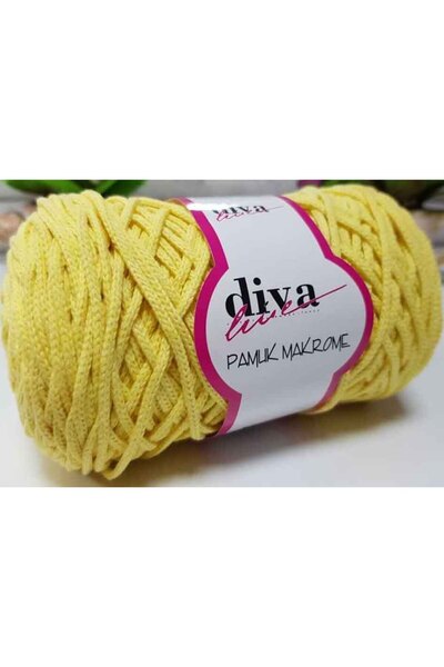 DİVA Accesoriu geantă Angel Diva Bumbac Macrame Galben (Gros)
