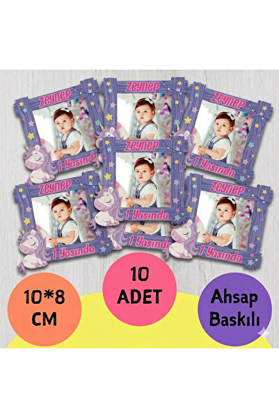 wonderlike Foto Gönder Magnet Olsun 10 Adet - Kişiye Özel Fotoğraflı Buzdolab...