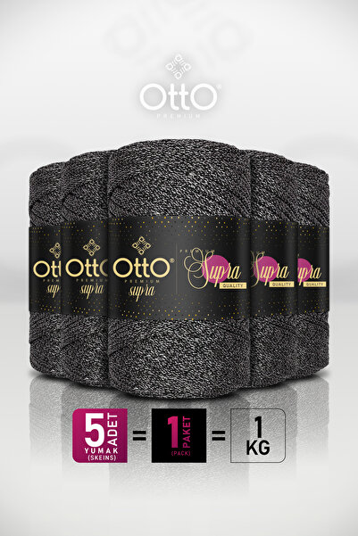 Otto Premium Simli Supra - Σκούρο Γκρι - Συσκευασία 5 τεμαχίων - 3mm/200gr/26...