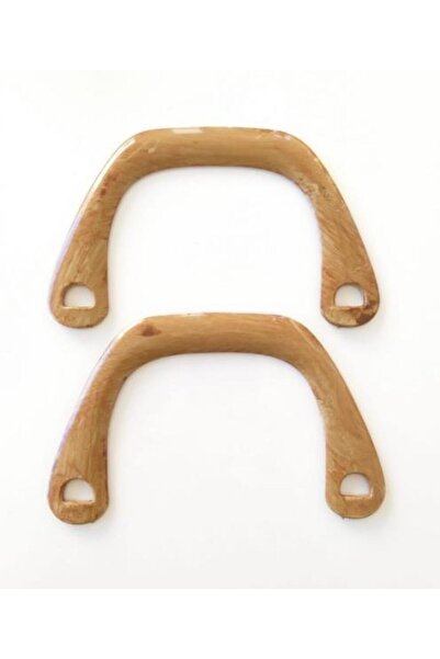 angel çanta aksesuar Πλαστική λαβή τσάντας Bamboo Look B22