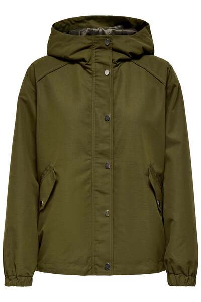 ONLY Women's / Girls' Khaki Coat (Model Code:15354468)