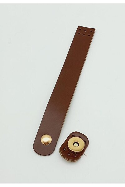 angel çanta aksesuar 18x2,3 εκ. Κόκκινο καφέ γνήσιο δερμάτινο επίπεδο κάλυμμα...