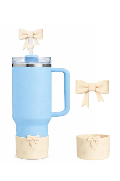 Kelira Thermos with Straw, Compatible with Bowknot Base and Bowknot, 1.18 Lt ...