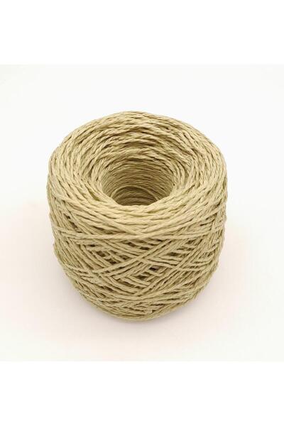 angel çanta aksesuar Πράσινο Χρώμα Μούχλας 100 γρ. Τυλιγμένο Χάρτινο Νήμα