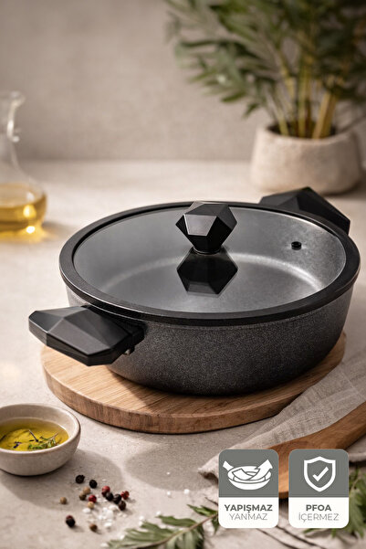 Kitchen Life وعاء جيجي جال دايموند كارنيياراك مقاس 26 سم