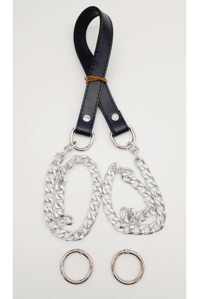 angel çanta aksesuar Λαχταριστή λαχταριστή λαβή τσάντας με ραμμένη ασημένια α...