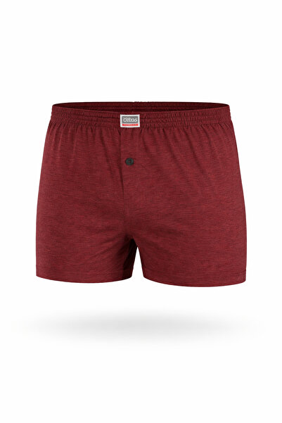 Genel Markalar Erkek Bordo Penye Boxer 1129-a