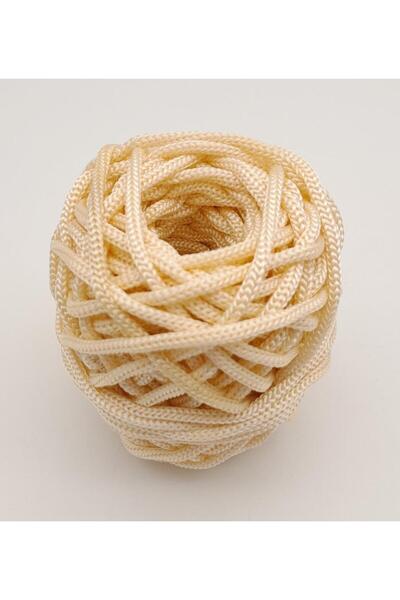 angel çanta aksesuar 5 χιλιοστά Πολυεστέρας Μακραμέ σε Κρεμ Χρώμα