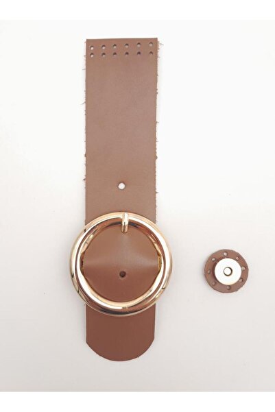 angel çanta aksesuar 23x5 εκ. Κάλυμμα τσάντας από γνήσιο δέρμα σε χρώμα καφέ ...