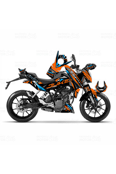 Genel Markalar KTM Duke 200 Sport Design Sticker Set (2011-2016)