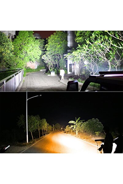 C9 E-Mark- Tip Onaylı 420w 115 Cm Çift Sıra 5 Modlu Turuncu Beyaz Off Road Led Bar