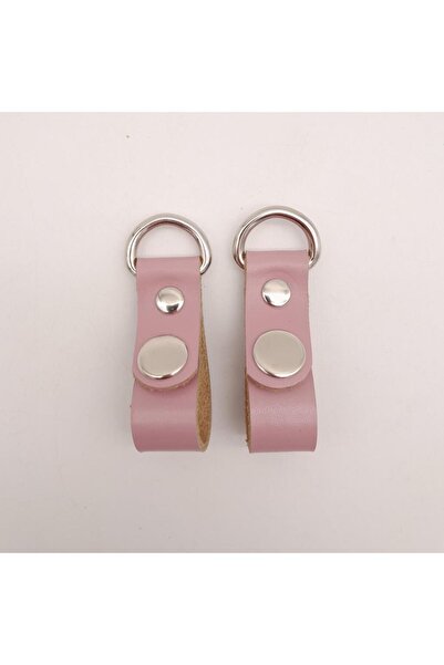 angel çanta aksesuar Λιλά Πραγματικό Δερμάτινο Snap Buckle Ασημένιο Μεταλλικό...