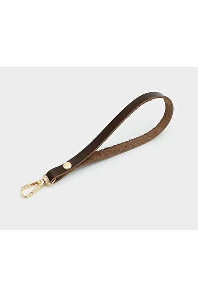 angel çanta aksesuar Πραγματικό δέρμα καφέ με ελαφρύ χρυσό μέταλλο