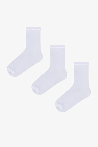 Penti Set de șosete unisex alb pentru fete, basic piese