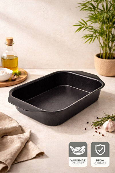 Kitchen Life صينية خبز مستطيلة الشكل من جيجي جال دايموند مقاس 35×25 سم