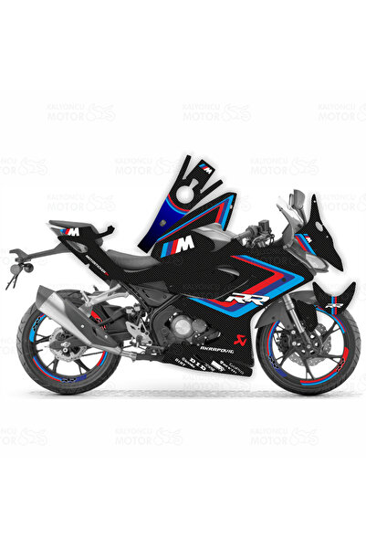 sticker RKS SRK 125 R M Power Carbon Design Sticker Set
