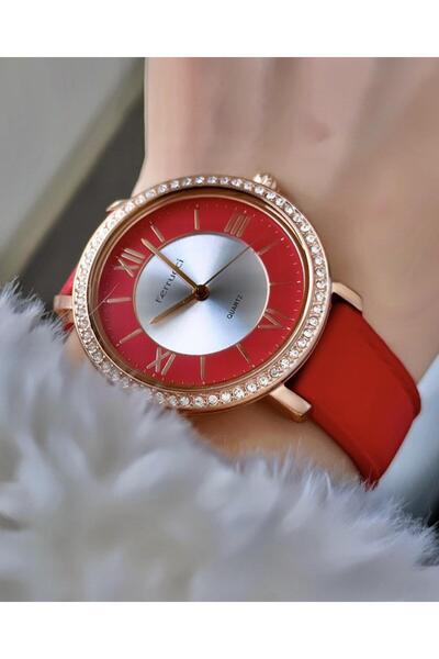 Ferrucci  Women's Leather Cord Wristwatch