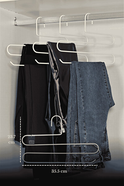 Edora Home Dulap interior bej cu 10 piese - pantaloni cu 3 straturi, șal, ume...