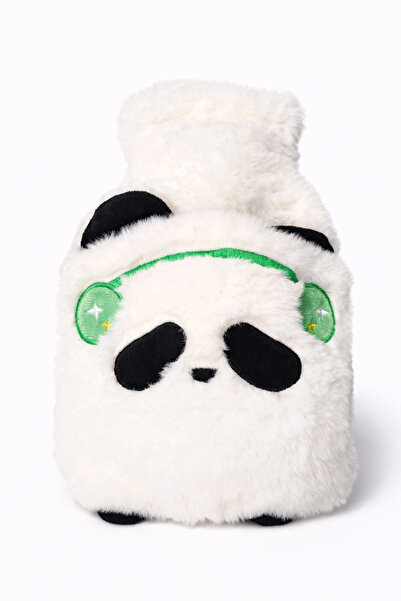 YOYOSO Panda Sıcak Su Torbası, Termofor 800 ml Beyaz