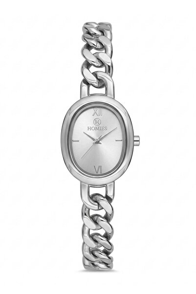 Homies Women's Silver Metal Cord Wristwatch with 2 Year Warranty