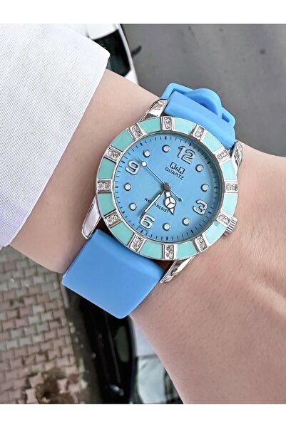 Ferrucci ساعة يد نسائية بسوار بلاستيكي مقاوم للماء