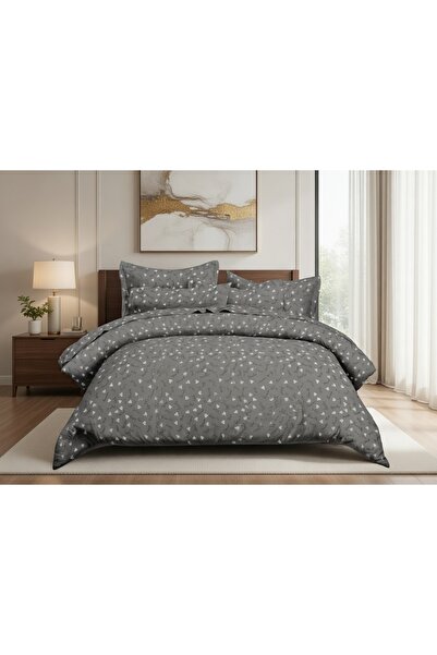 Oasis Cotton طقم سرير مزدوج من كلاود سمر - 6 قطع - ناعم وبارد