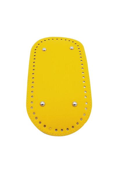 angel çanta aksesuar Piele artificială Culoare galbenă 25X12 cm Bază ovală pe...