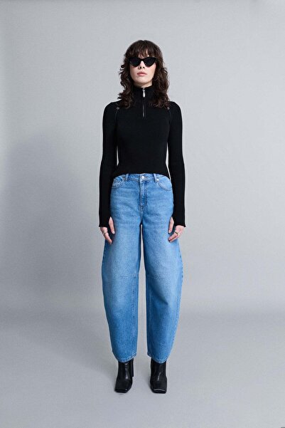 VATKALI V1997 High-Waisted Barrel Jeans