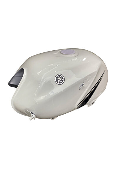 Yamaha YBR 125 K Beyaz Benzin Deposu