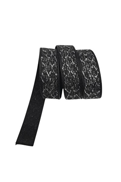 angel çanta aksesuar Angel Bag Accessory 3 cm Polyester Column Black Silver G...