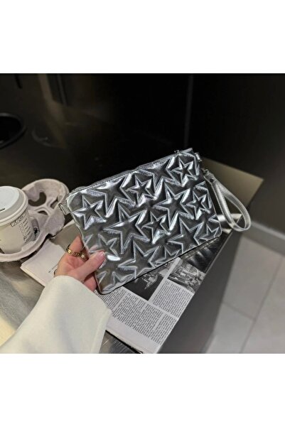 DMG Collection Γυναικεία τσάντα χειρός και ώμου με λεπτομέρεια αλυσίδας και α...