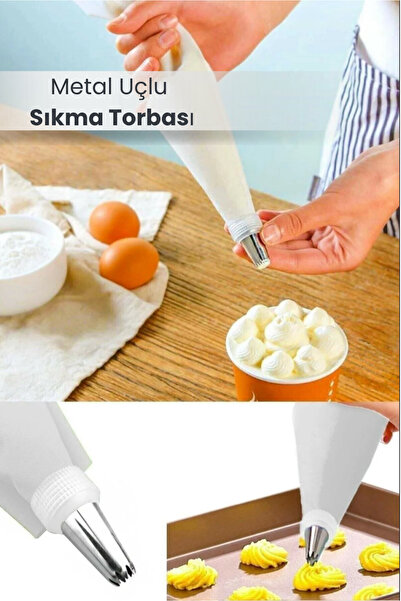 Orvila حقيبة أنابيب كريمية ذات رأس معدني عملي - 9 أطراف على شكل