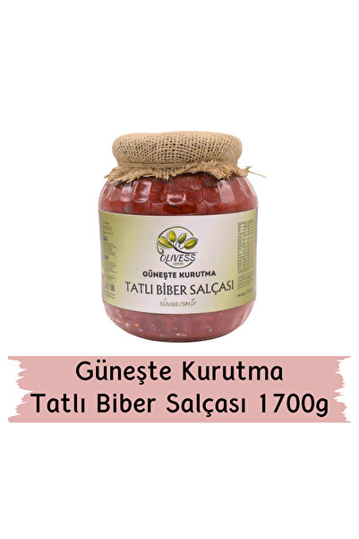 olivessgemlik Güneşte Kurutma Tatlı Biber Salçası 1,7 Kg