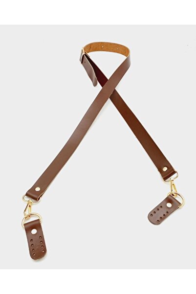 angel çanta aksesuar Ρυθμιζόμενη μακριά λαβή από γνήσιο δέρμα 2.3X130 Κόκκινο...