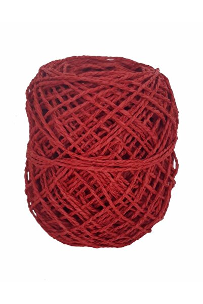 angel çanta aksesuar Σκούρο κόκκινο 50 γρ. τυλιγμένο χάρτινο σχοινί