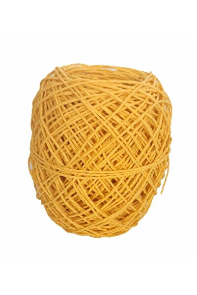 angel çanta aksesuar Κίτρινο 50 γρ. τυλιγμένο χάρτινο σχοινί