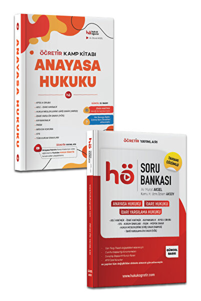 hukuk öğretir 2026 Hö Soru Bankası Anayasa Hukuku Öğrtir Video Ders Notları -...