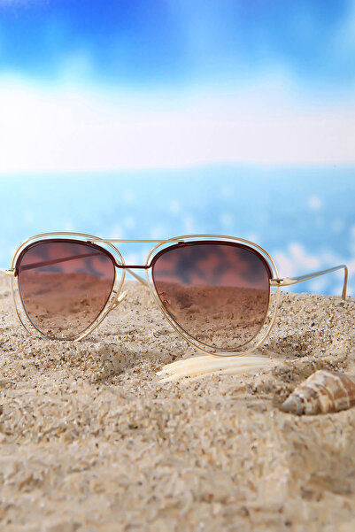 Di Caprio نظارة شمسية بيضاوية للنساء DTX1115C