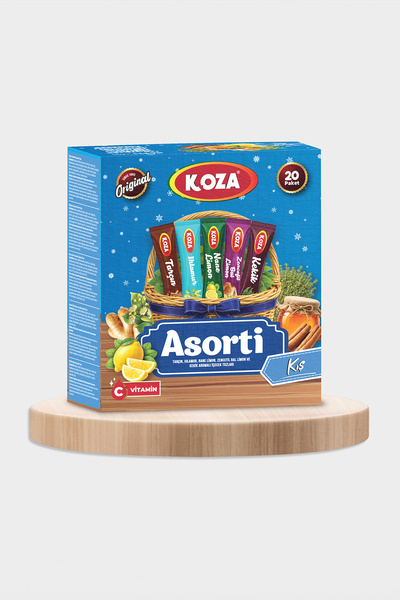Koza Kış Çayı Paketi 5'li Asorti Mix Pratik Lezzet Tek İçimlik Kış Çayı Karış...