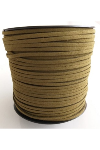 angel çanta aksesuar Δερμάτινο κορδόνι Nubuck Χακί Νο:4