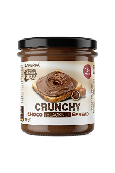 Laperva بروتين سبريد بدون سكر مضاف - شوكولاتة مقرمشة مع مزيج المكسرات السوداء...