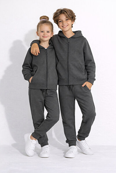 RAPAPA Set de trening cu glugă, sezonier, pentru băieți/fete – Bluză cu fermo...