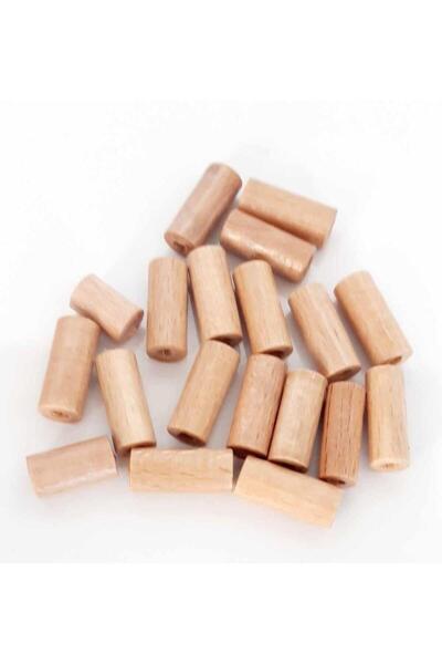 angel çanta aksesuar 20 χιλ. 10 τεμάχια Ξύλινες χάντρες κυλινδρικού σχήματος ...