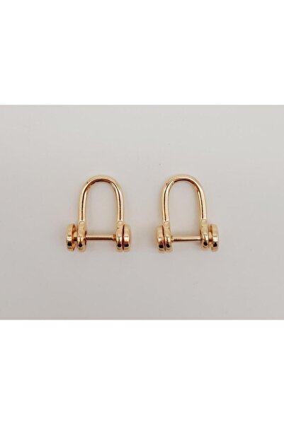 Angel Çanta Aksesuar Light Gold Renk Vidalı Kulpluk 2 Adet