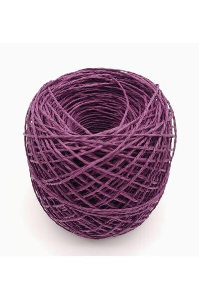 angel çanta aksesuar Μωβ Χρώμα 100 γρ. Τυλιγμένο χάρτινο νήμα