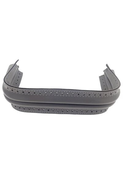 angel çanta aksesuar Δερμάτινο Σκούρο Γκρι Χρώμα 25 εκ. Κρυφή Τσάντα Βούρσα