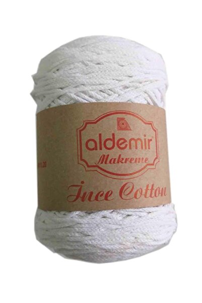 aldemir Accesoriu pentru geantă Angel, din bumbac subțire, macrame, alb, nr:1