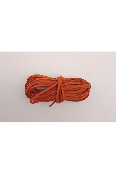 angel çanta aksesuar 5 μέτρα Δερμάτινο κορδόνι Nubuck σε χρώμα πλακάκι Νο:20