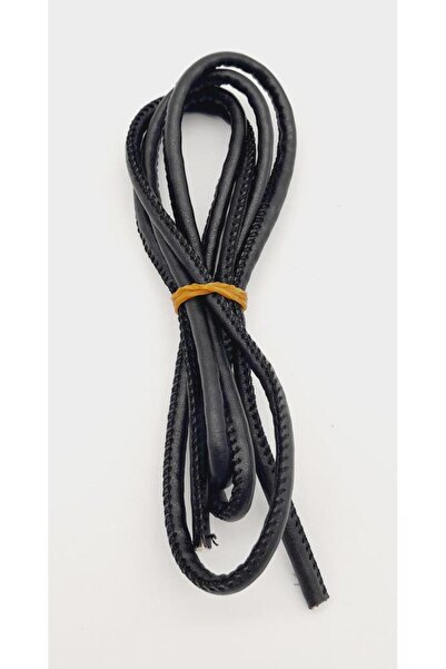 angel çanta aksesuar Κορδόνι από συνθετικό δέρμα μαύρου χρώματος 5 χιλιοστών,...