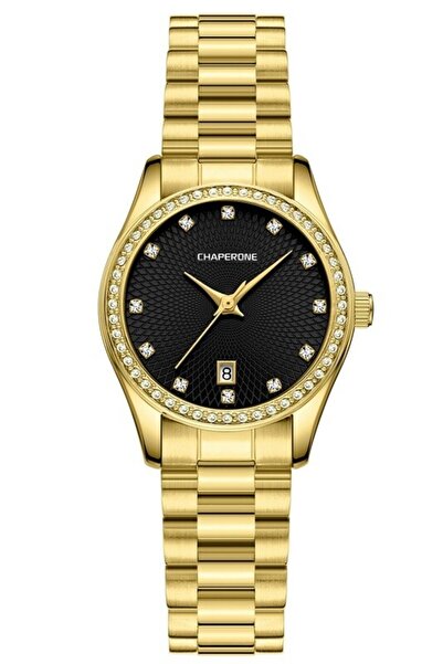 Chaperone ساعة يد نسائية بحزام فولاذي طراز CH177L